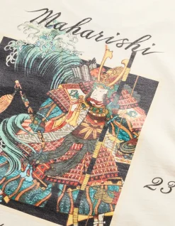 Men Maharishi 1032 Samurai Vs. Dragon L/S T-Shirt