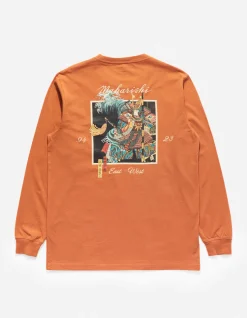 Men Maharishi 1032 Samurai Vs. Dragon L/S T-Shirt