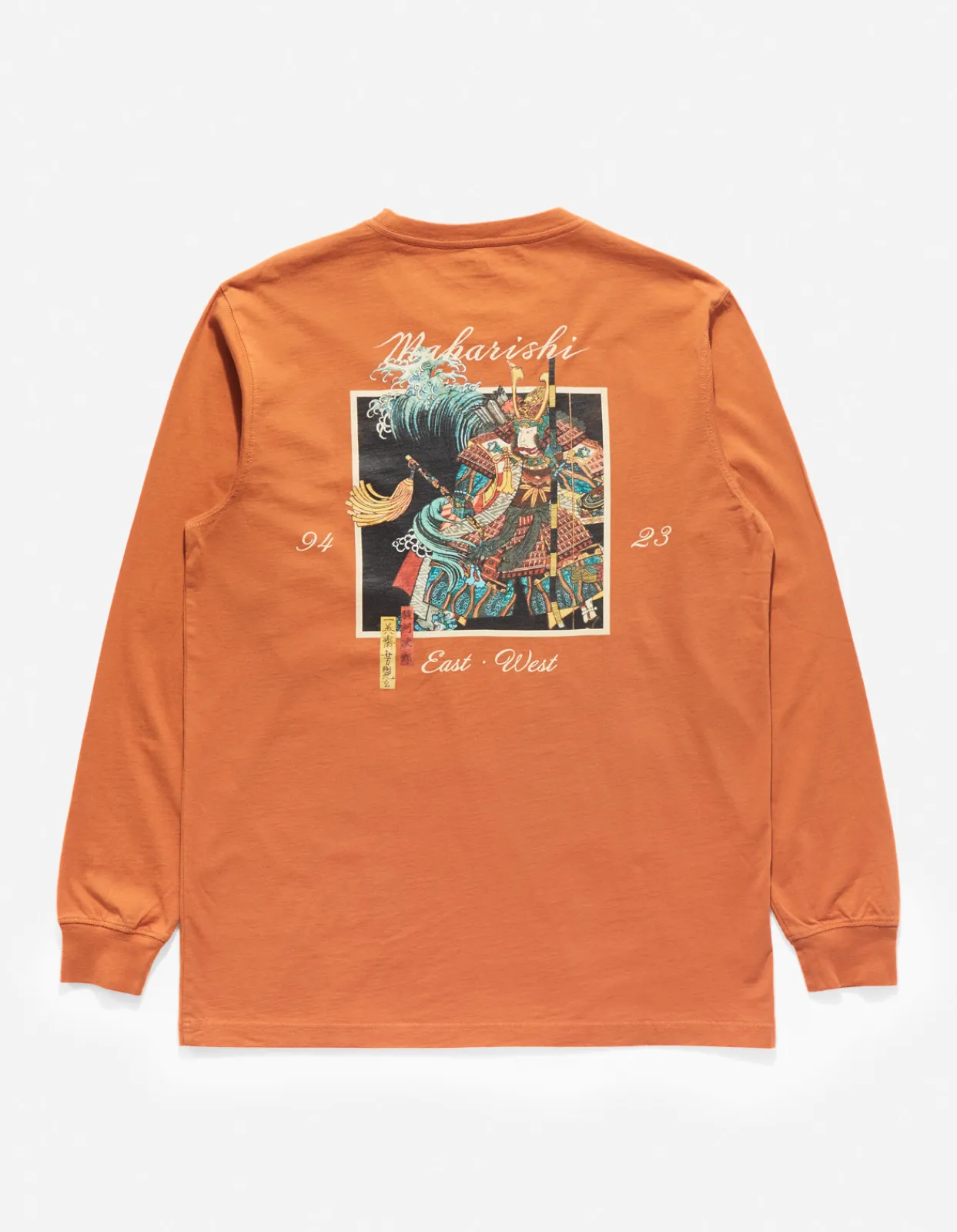 Men Maharishi 1032 Samurai Vs. Dragon L/S T-Shirt