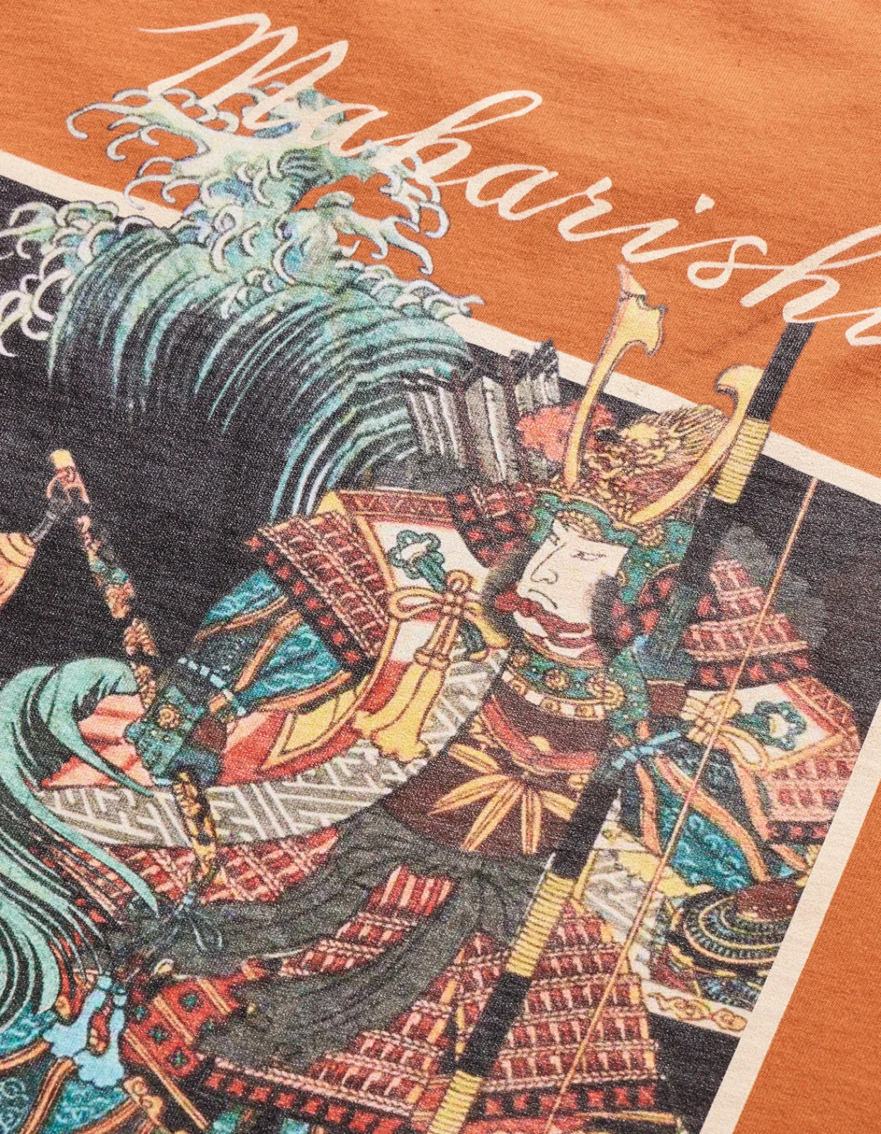 Men Maharishi 1032 Samurai Vs. Dragon L/S T-Shirt