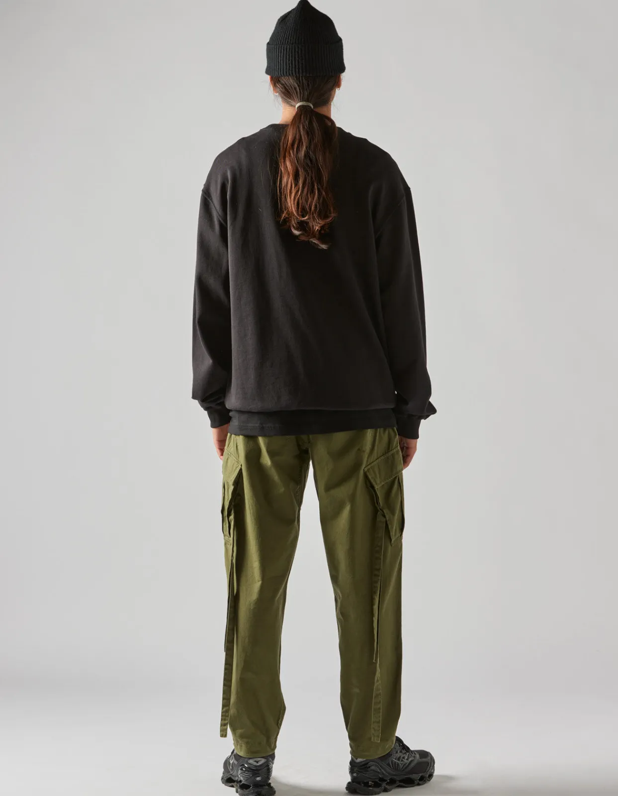 Men Maharishi 4503 Shinobi Embroidered Crew Sweat
