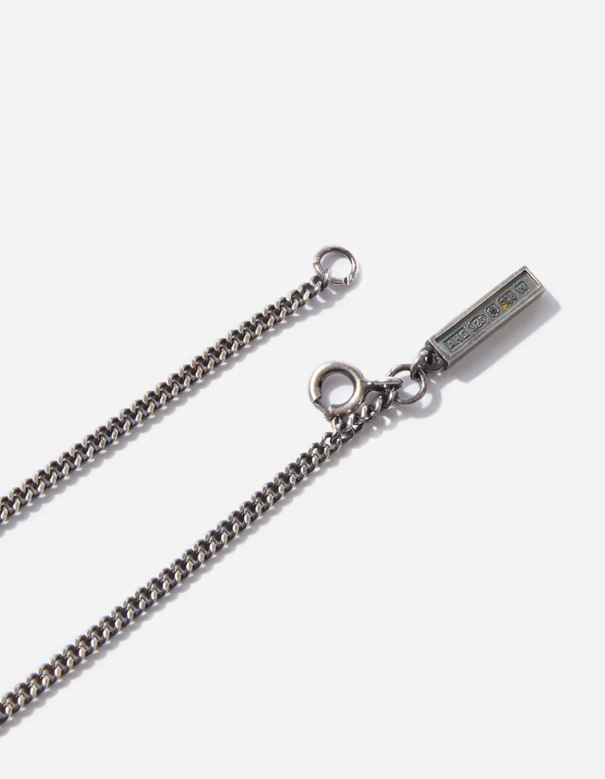 Men Maharishi 9830 Silver Chain·Hallmarked Silver