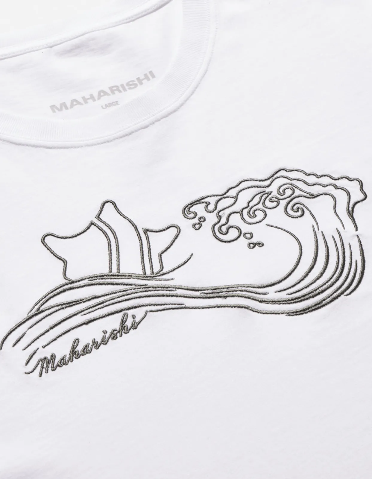 Men Maharishi 1024 Songkran Embroidered T-Shirt