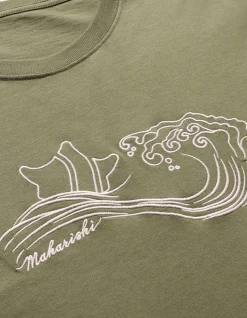 Men Maharishi 1024 Songkran Embroidered T-Shirt