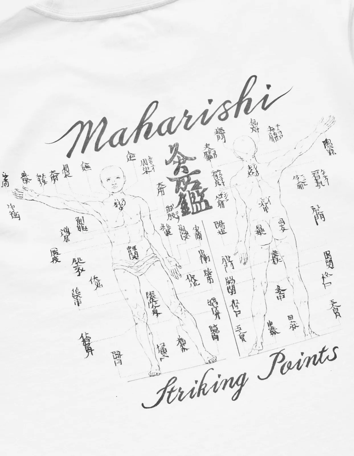 Men Maharishi 1073 Striking Point Organic T-Shirt
