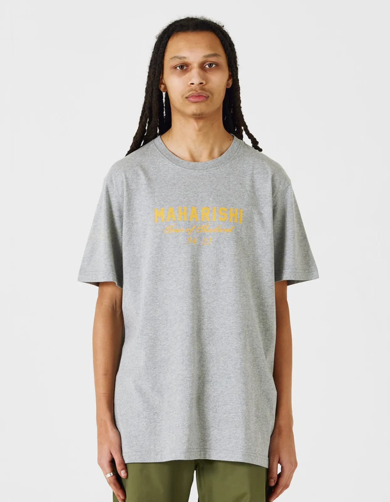 Men Maharishi 1029 Temple Naga Organic T-Shirt