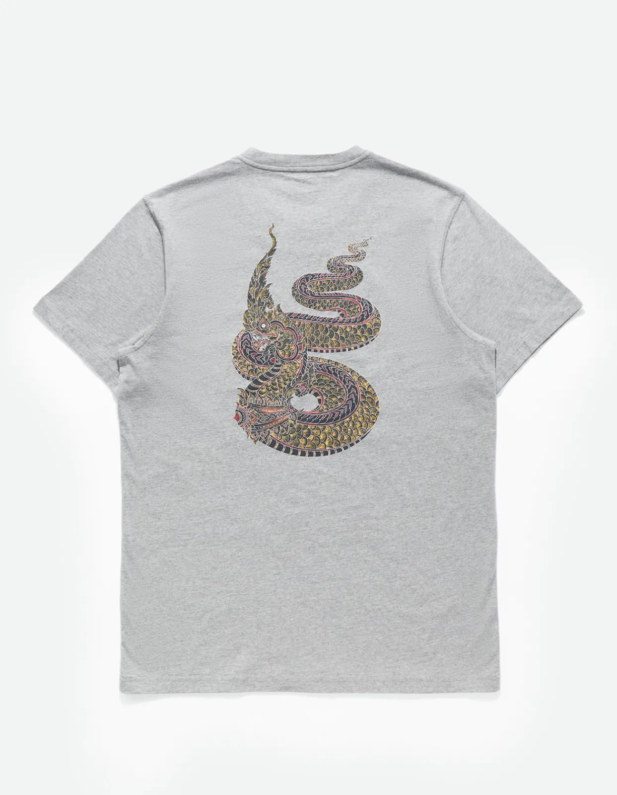 Men Maharishi 1029 Temple Naga Organic T-Shirt