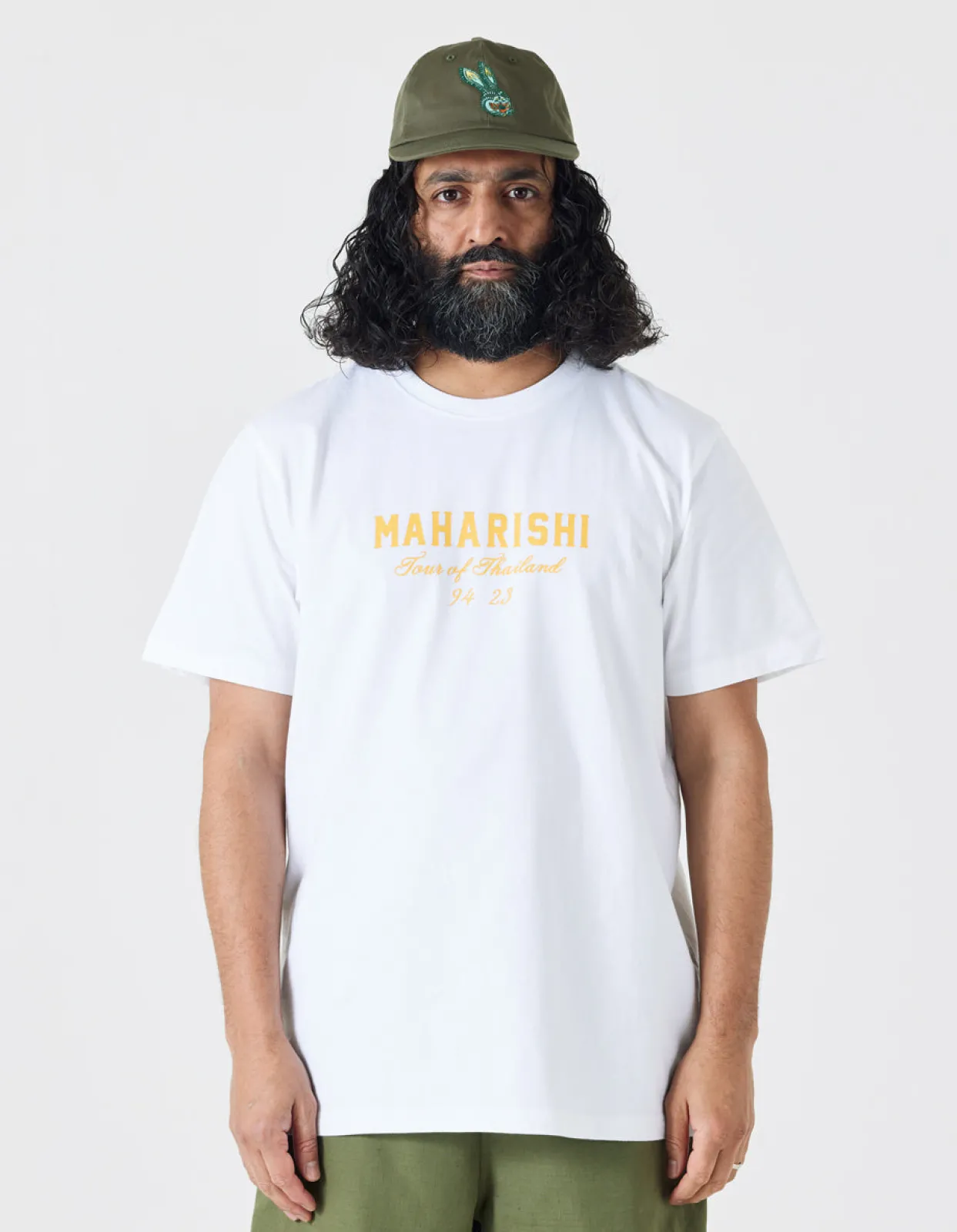 Men Maharishi 1029 Temple Naga Organic T-Shirt