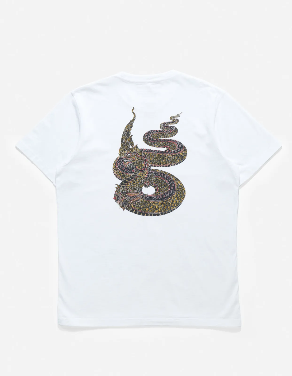 Men Maharishi 1029 Temple Naga Organic T-Shirt