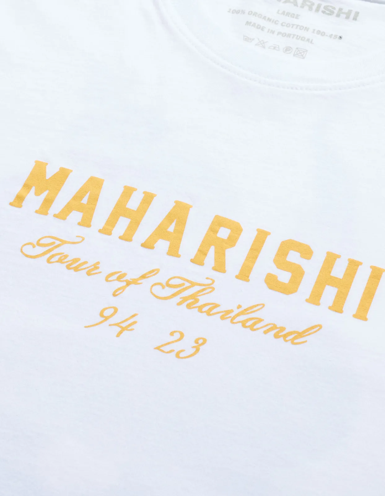 Men Maharishi 1029 Temple Naga Organic T-Shirt