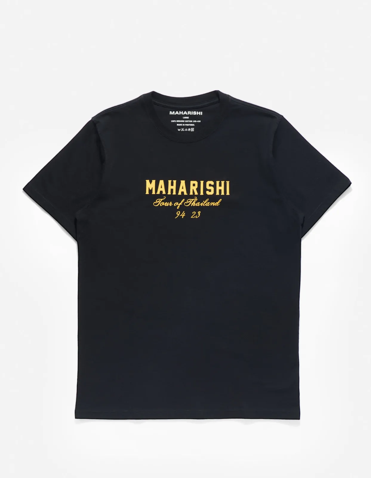 Men Maharishi 1029 Temple Naga Organic T-Shirt