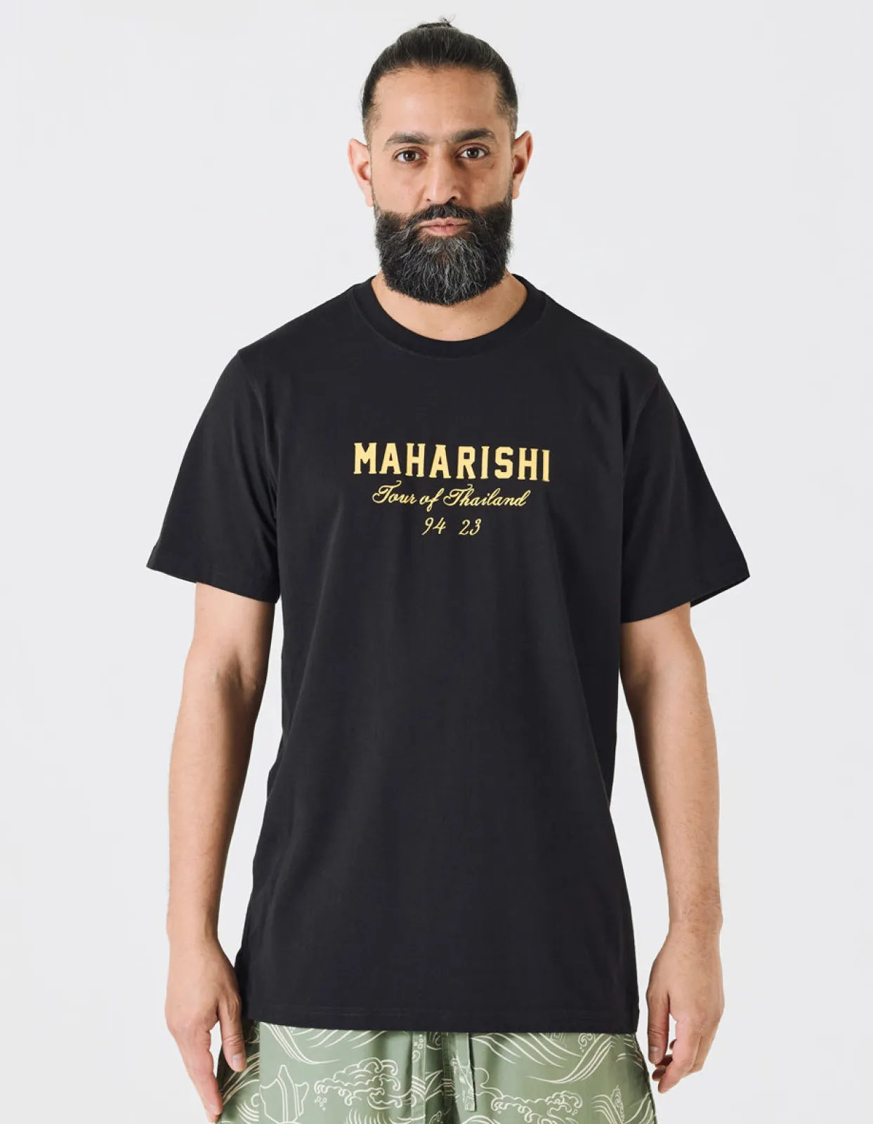 Men Maharishi 1029 Temple Naga Organic T-Shirt