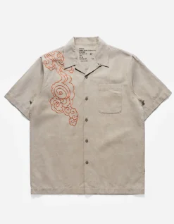 Men Maharishi 4300 Thai Cloud Camp Collar Shirt