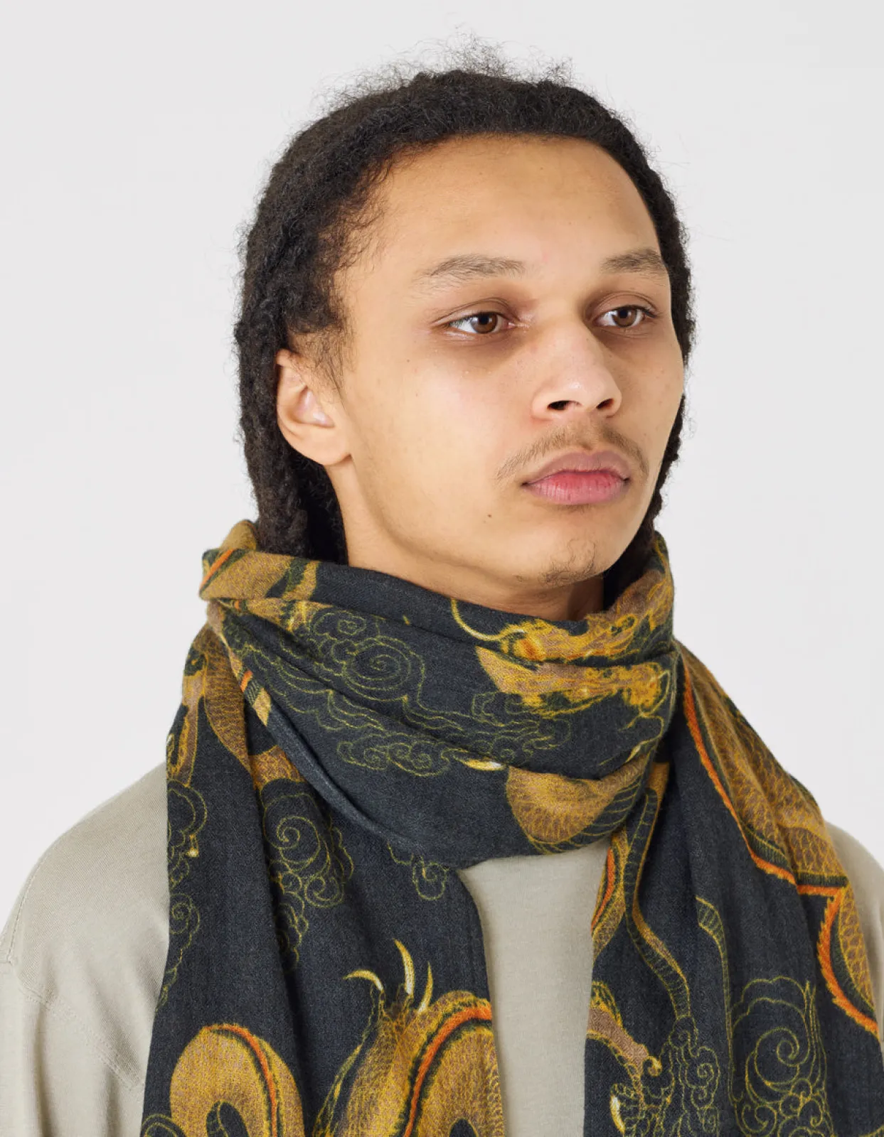 Men Maharishi 4233 Thai Cloud Dragon Pashmina