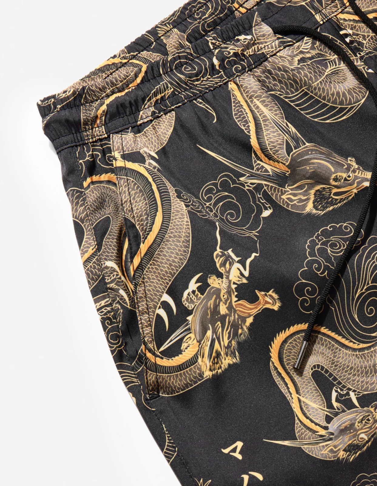 Men Maharishi 1023 Thai Cloud Dragon Swim Shorts