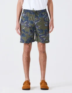 Men Maharishi 1023 Thai Cloud Dragon Swim Shorts