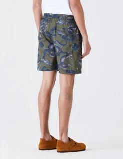 Men Maharishi 1023 Thai Cloud Dragon Swim Shorts