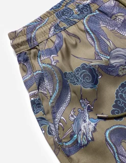 Men Maharishi 1023 Thai Cloud Dragon Swim Shorts