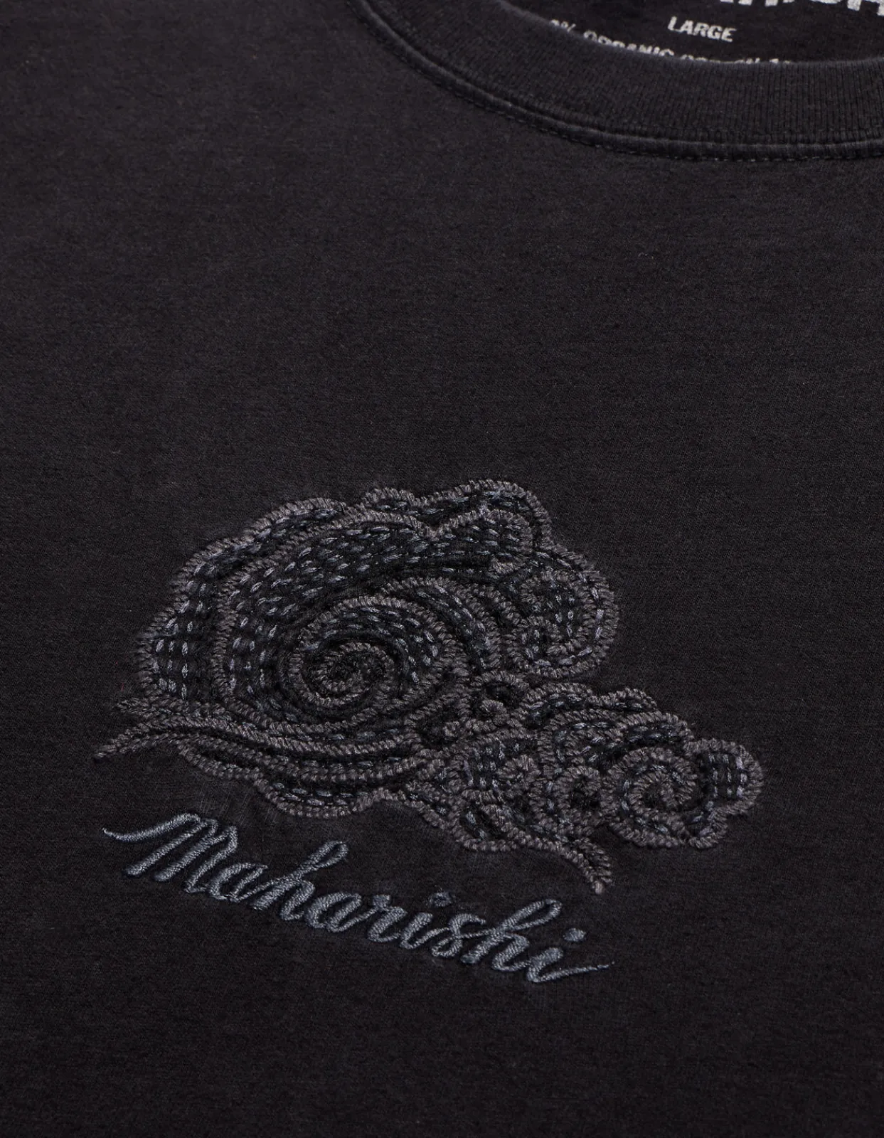 Men Maharishi 4218 Thai Cloud Embroidered T-Shirt