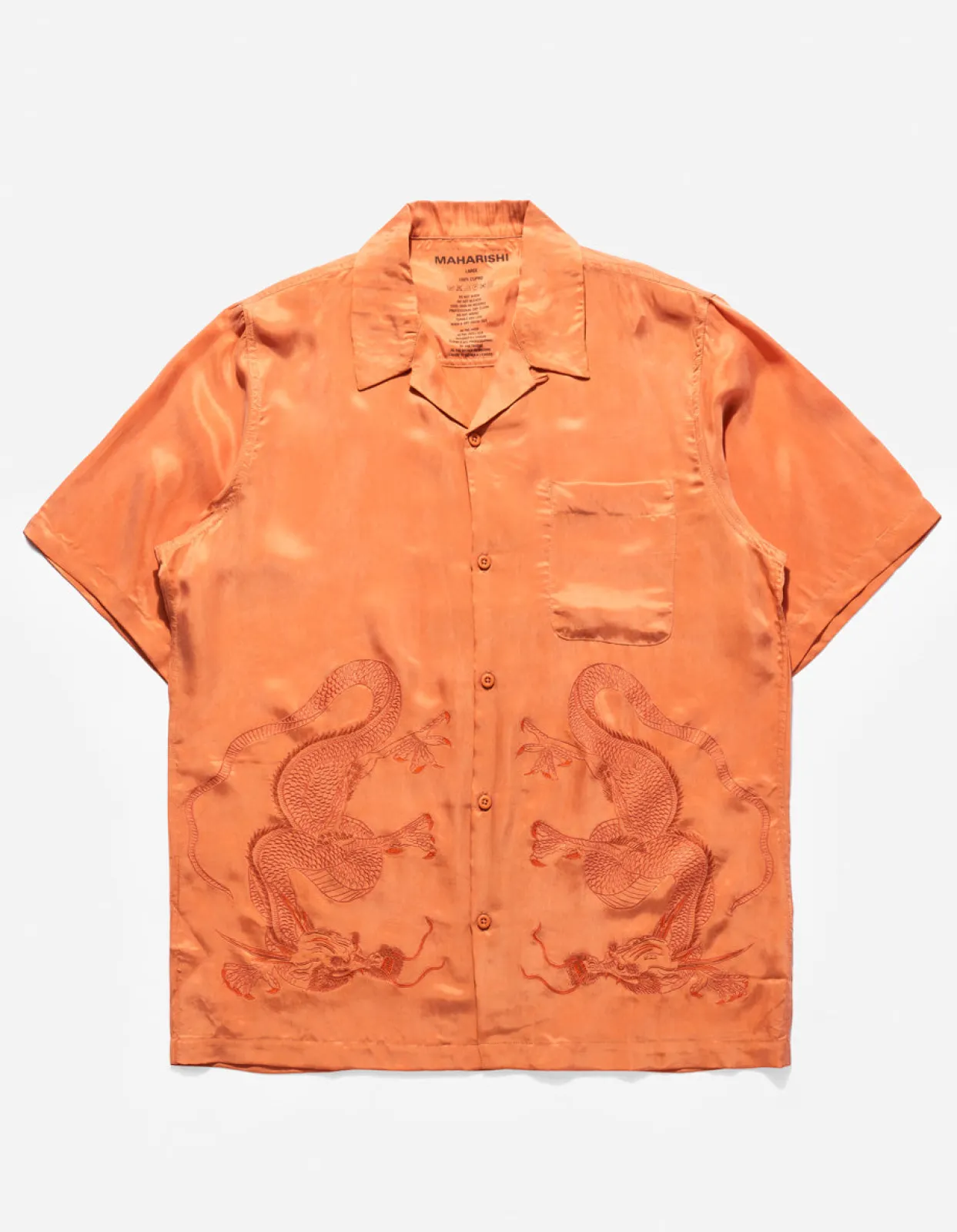 Men Maharishi 4303 Thai Dragon Summer Shirt