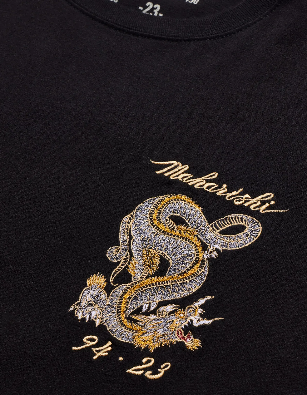 Men Maharishi 4214 Thai Dragon Tour L/S T-Shirt