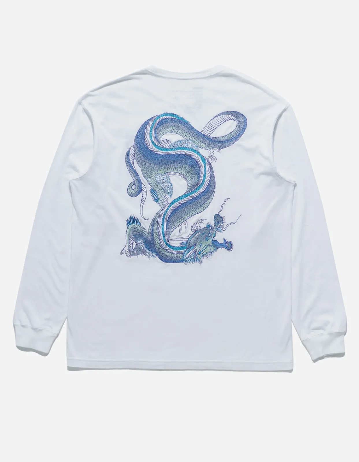 Men Maharishi 4214 Thai Dragon Tour L/S T-Shirt
