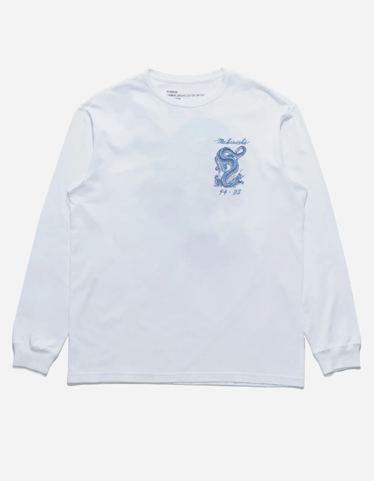 Men Maharishi 4214 Thai Dragon Tour L/S T-Shirt