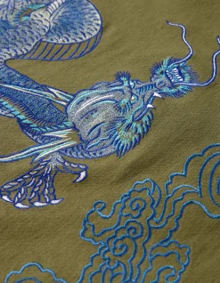 Men Maharishi 4213 Thai Dragon Utility Shirt