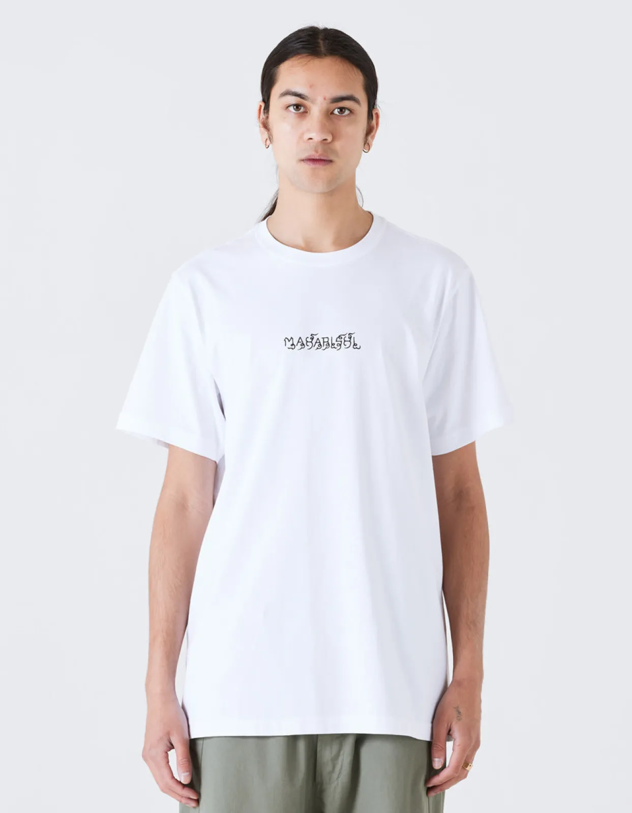 Men Maharishi 1018 Thai Script T-Shirt