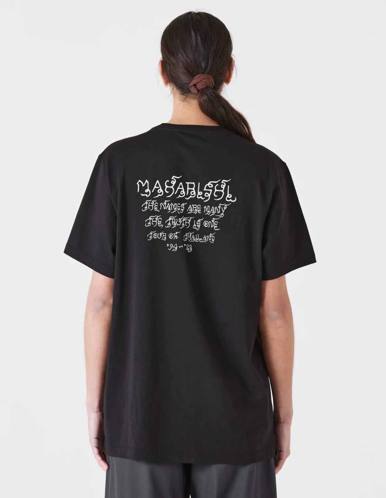 Men Maharishi 1018 Thai Script T-Shirt