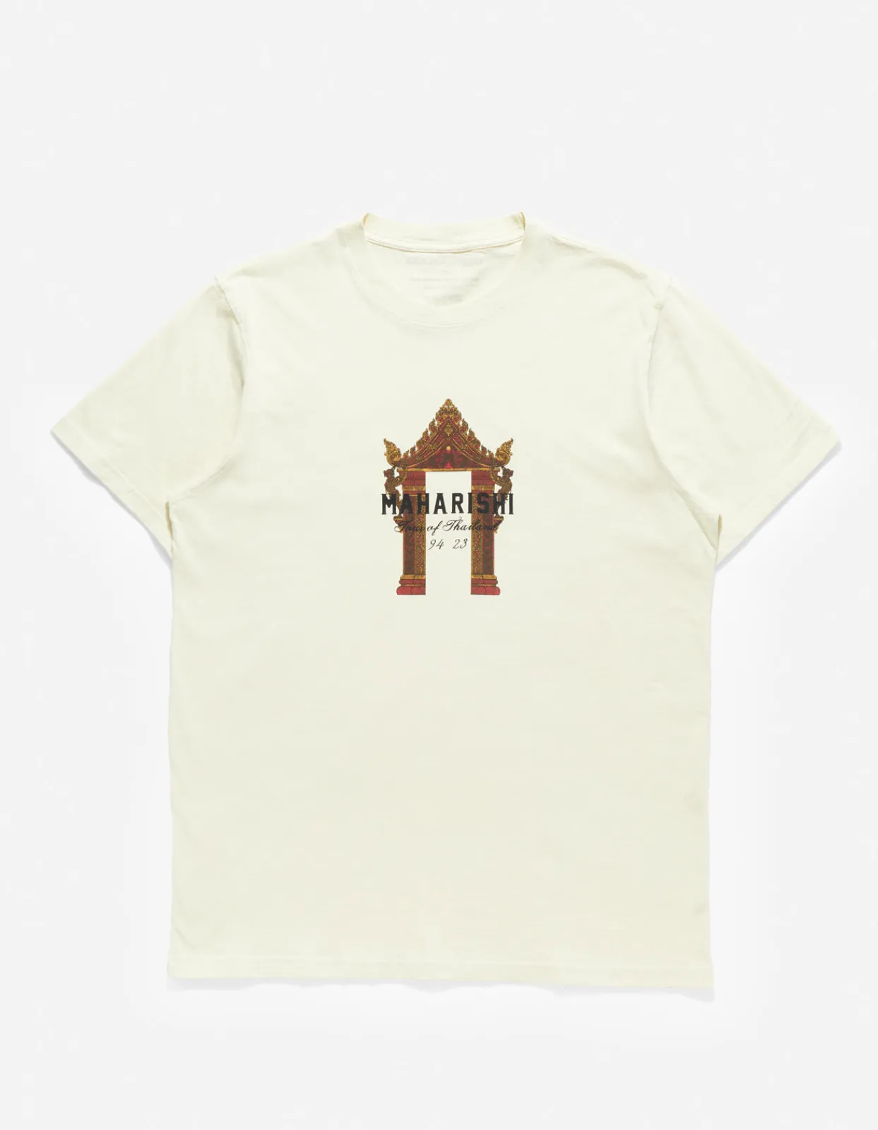 Men Maharishi 1030 Thai Temple Organic T-Shirt