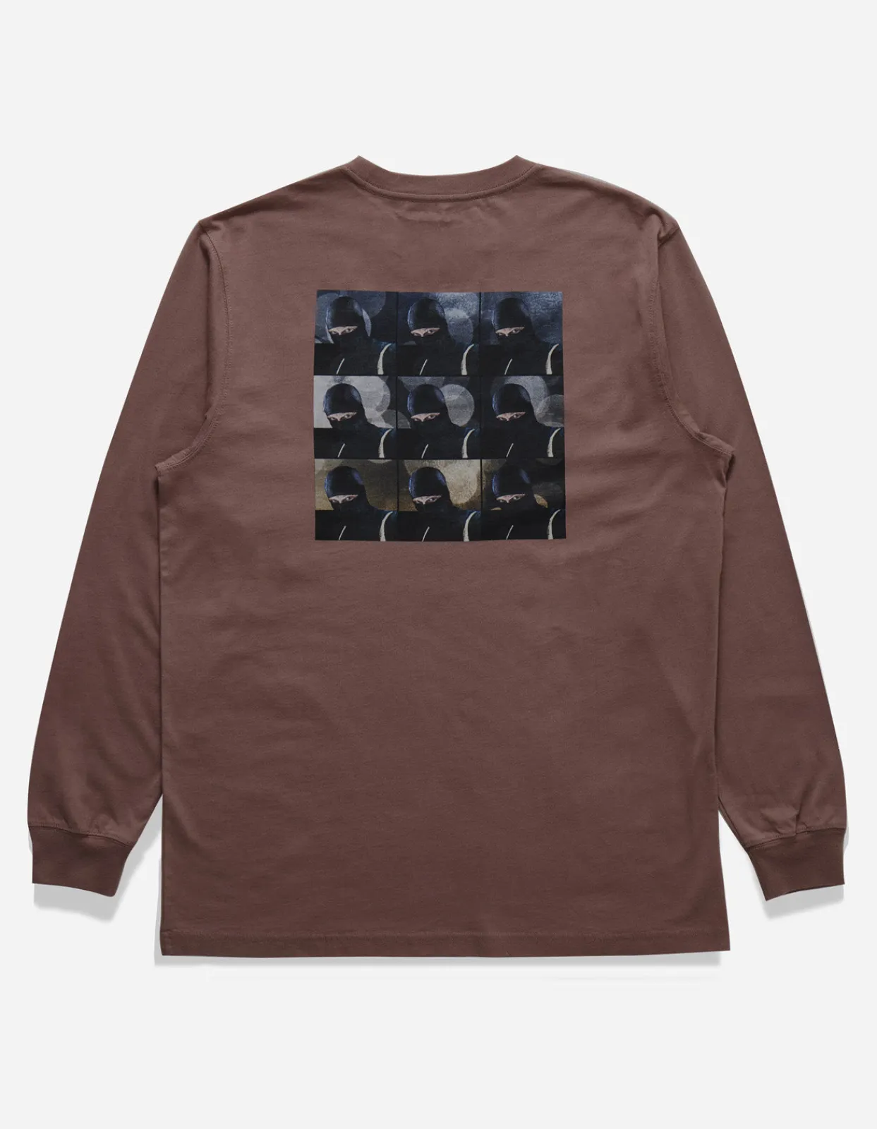 Men Maharishi 1106 The Jaguar Mask L/S T-Shirt