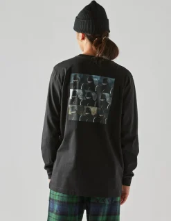 Men Maharishi 1106 The Jaguar Mask L/S T-Shirt