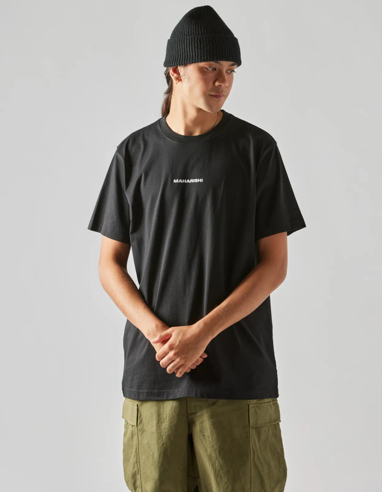 Men Maharishi 1105 The Man In The Mask T-Shirt