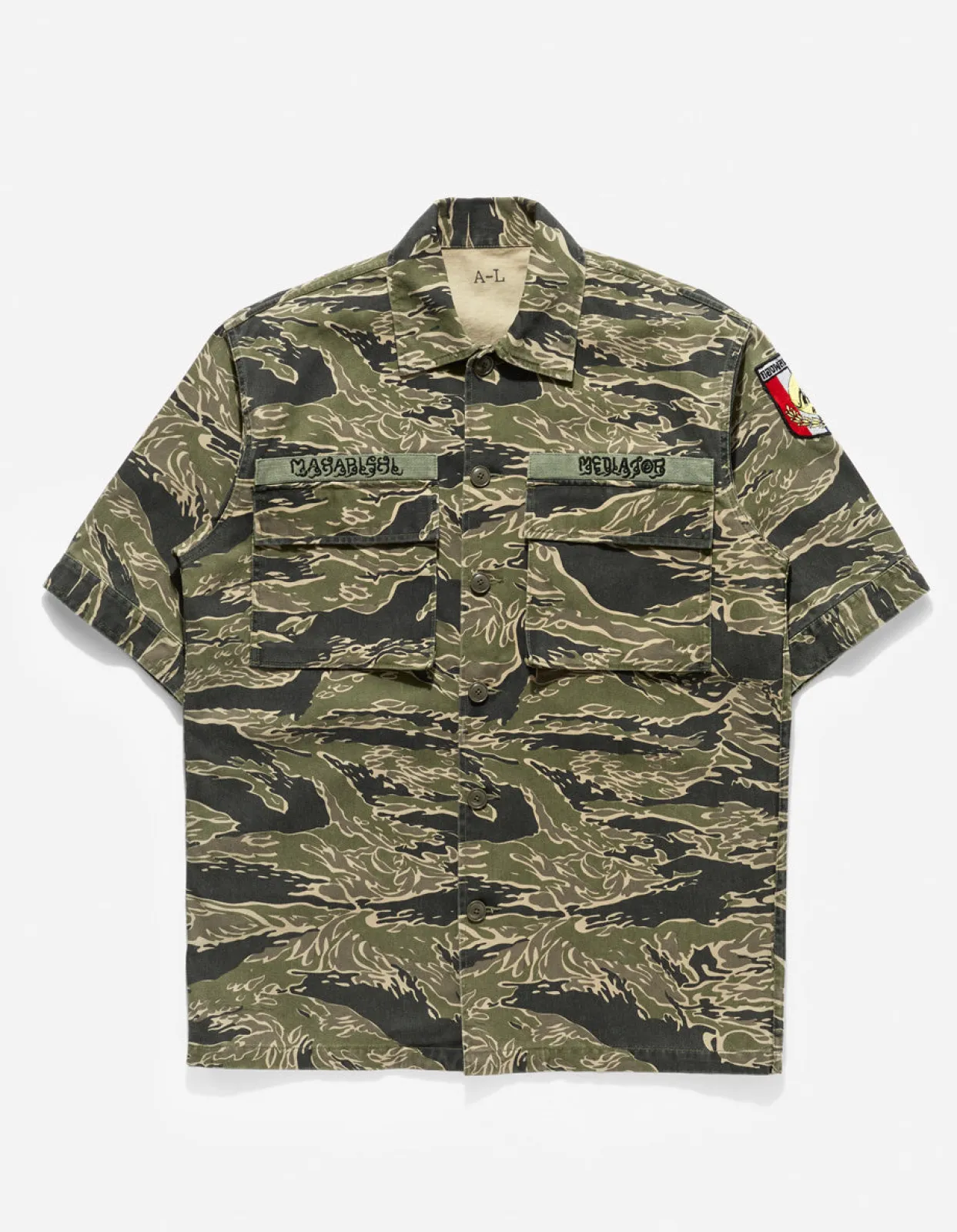 Men Maharishi 4290 Tigerstripe Advisor'S Overshirt