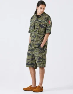 Men Maharishi 4290 Tigerstripe Advisor'S Overshirt