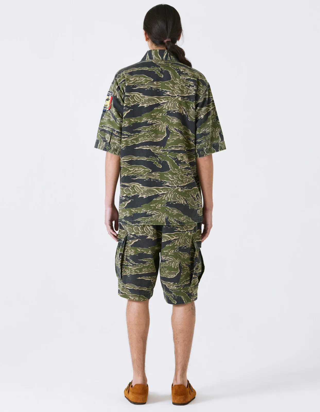 Men Maharishi 4290 Tigerstripe Advisor'S Overshirt
