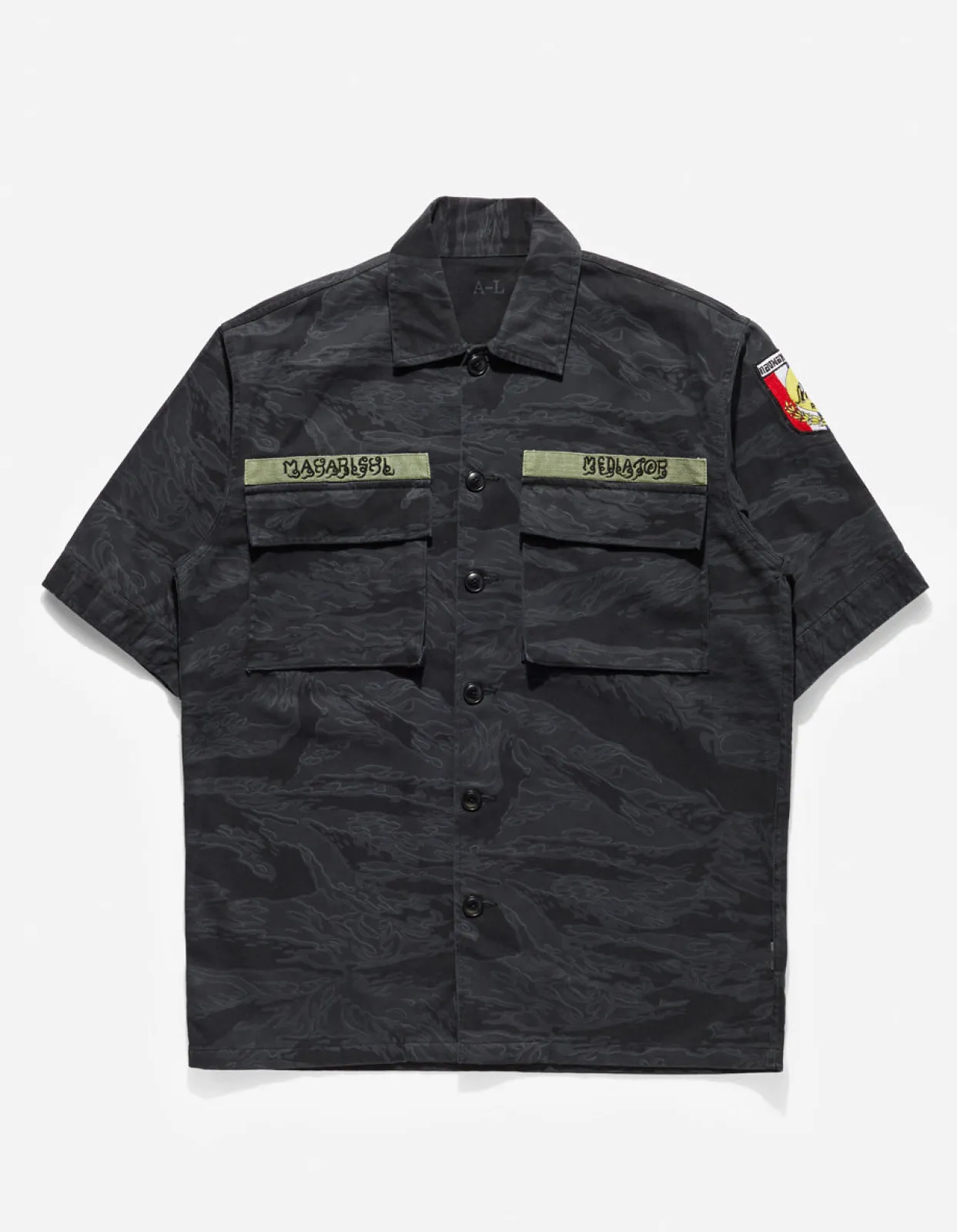 Men Maharishi 4290 Tigerstripe Advisor'S Overshirt
