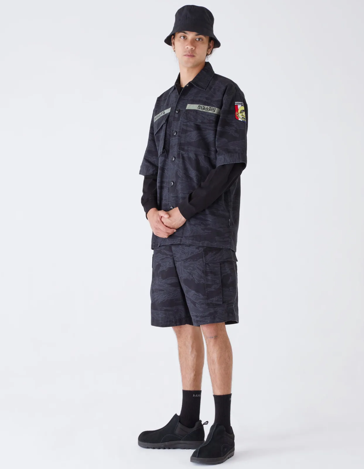 Men Maharishi 4290 Tigerstripe Advisor'S Overshirt