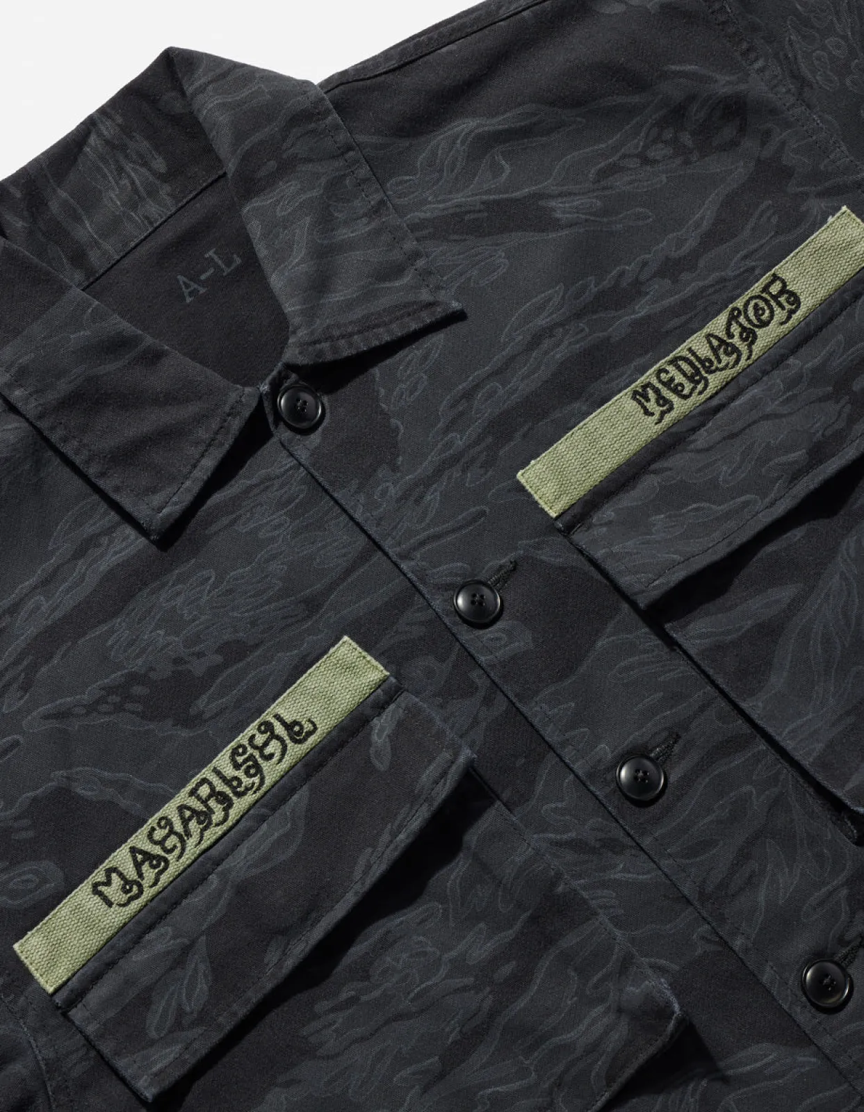 Men Maharishi 4290 Tigerstripe Advisor'S Overshirt