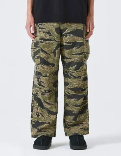 Men Maharishi 4291 Tigerstripe Loose Cargo Pants