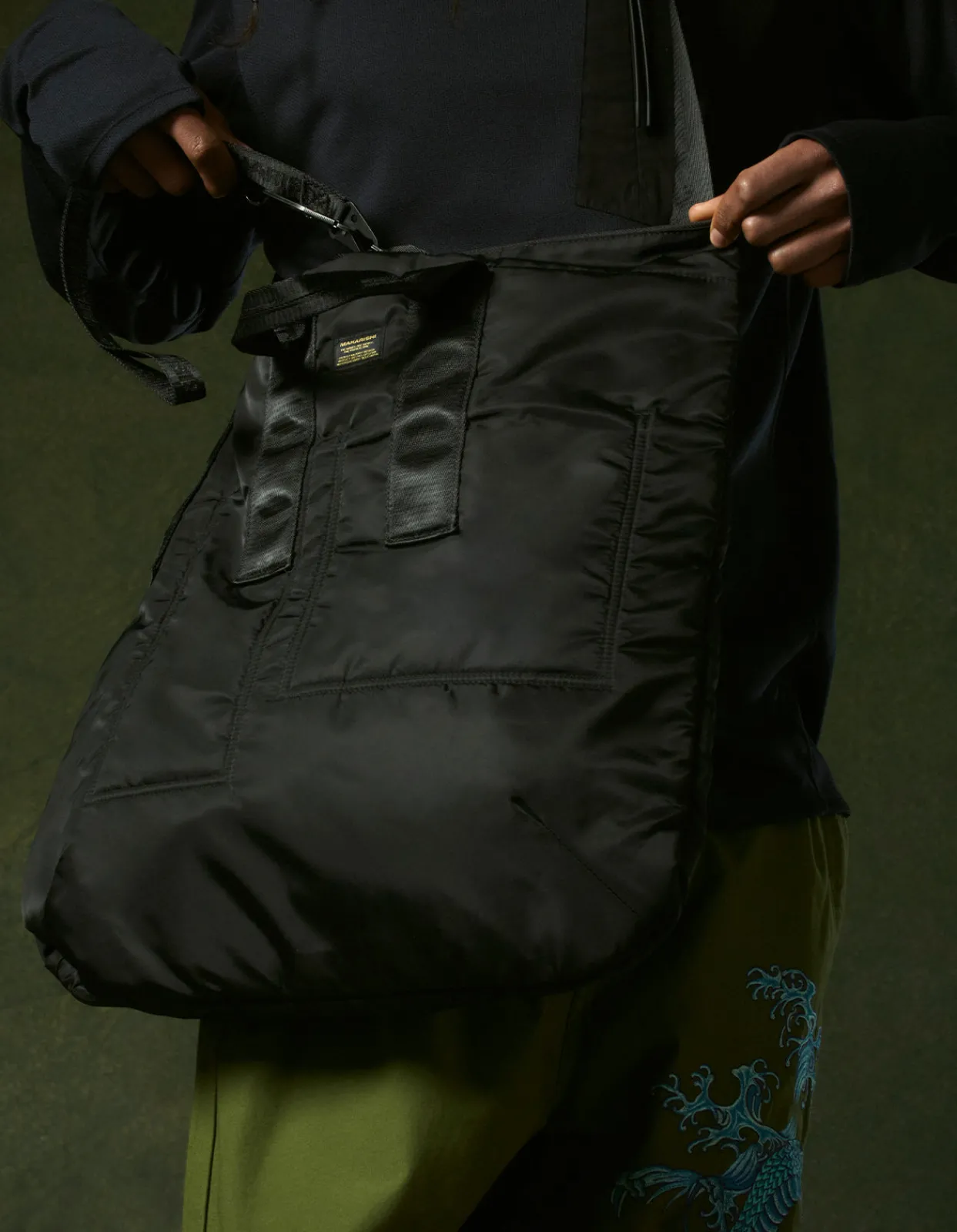 Men Maharishi 9634 Tote Bag·420D Nylon