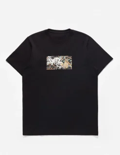 Men Maharishi 1011 Triptych Water Dragon T-Shirt