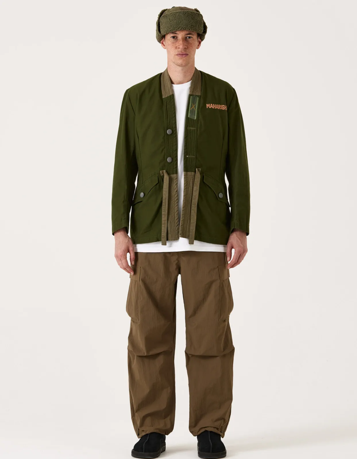 Men Maharishi 4096 Upcycled M59 Field Kimono