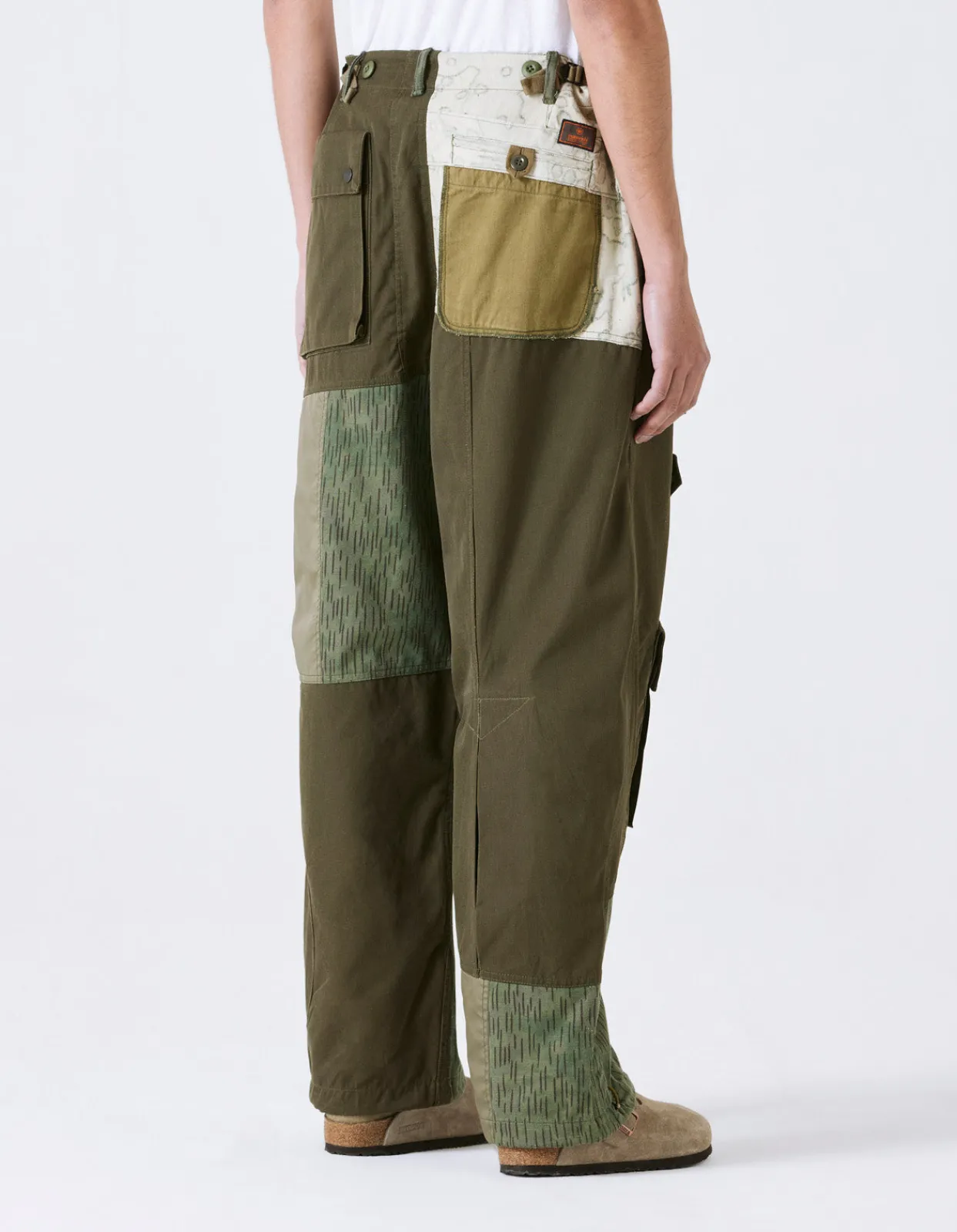 Men Maharishi 4277 Upcycled M65 Loose Cargo Pants
