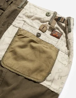 Men Maharishi 4277 Upcycled M65 Loose Cargo Pants