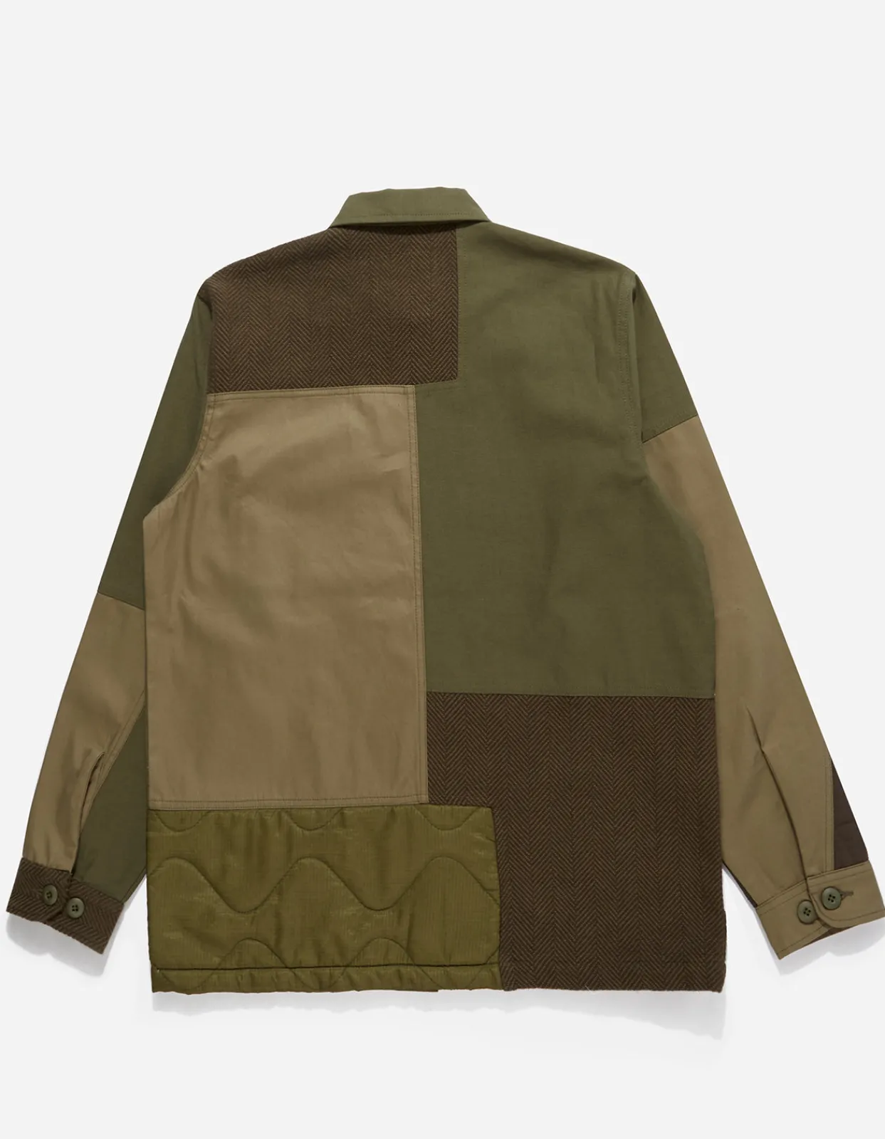 Men Maharishi 4084 Upcycled Utility Overshirt