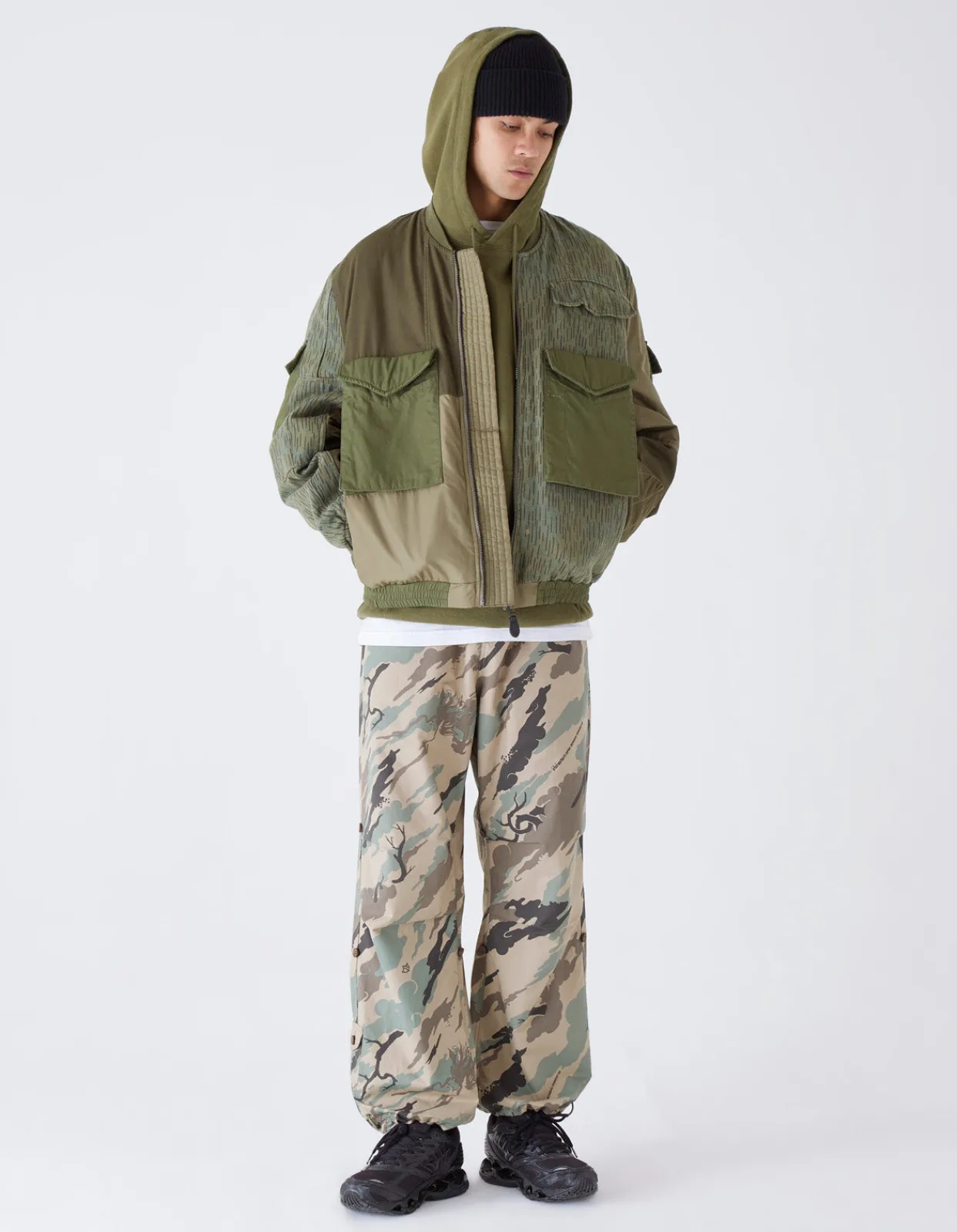 Men Maharishi 4274 Upcycled Wep Ma1 Flight Jacket