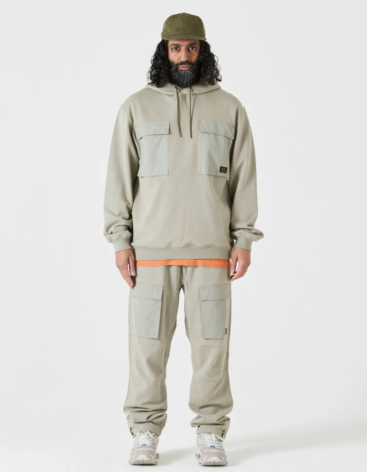 Men Maharishi 4226 Utility Pocket Hooded Sweat