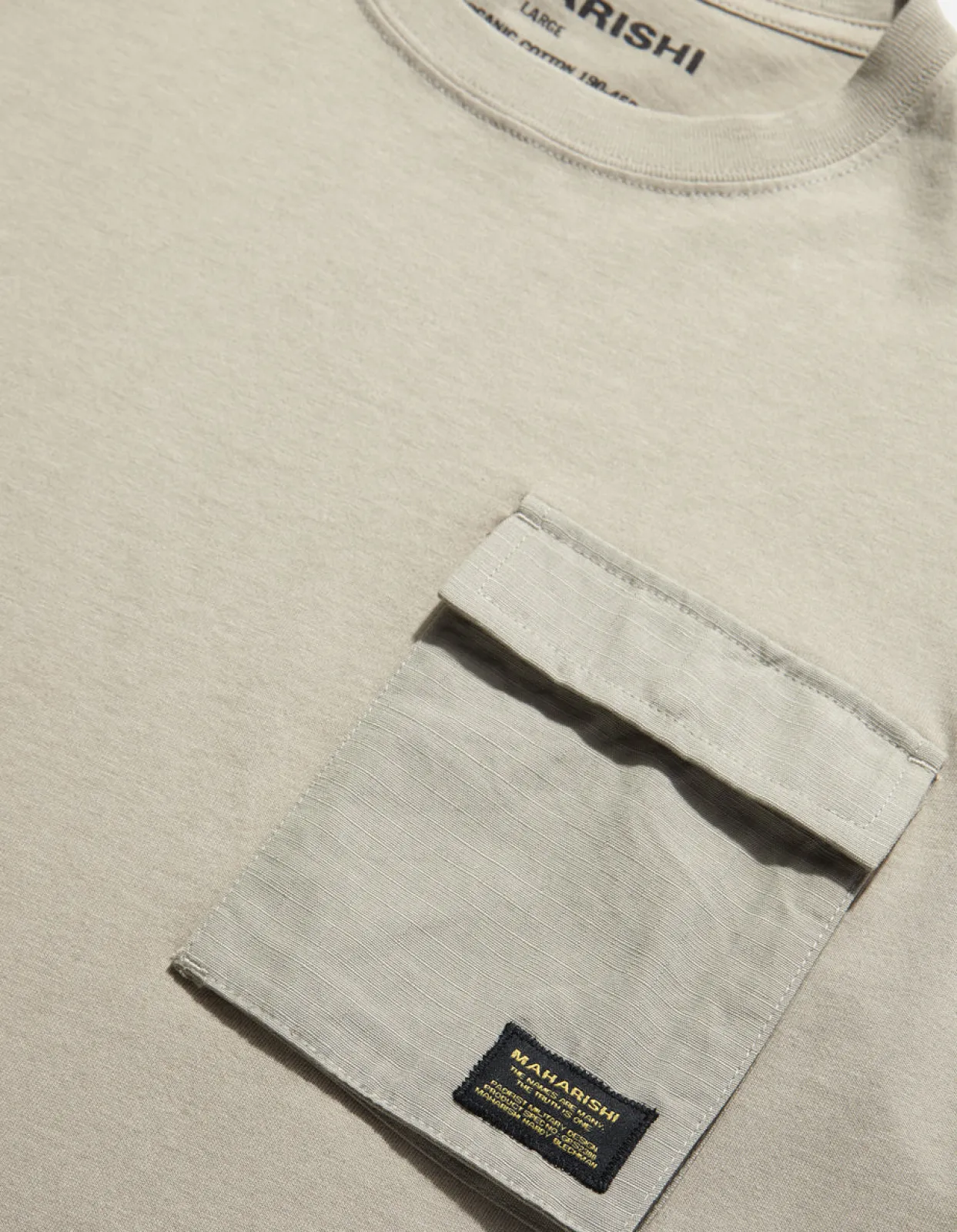 Men Maharishi 4231 Utility Pocket L/S T-Shirt